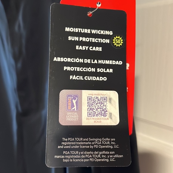 New With Tags - Black PGA Tour Golf Pants - Picture 3 of 4